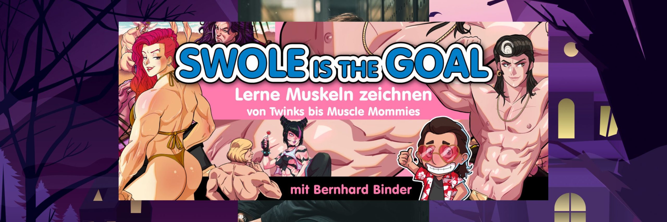 Swole is the goal: Learn to Draw Muscles